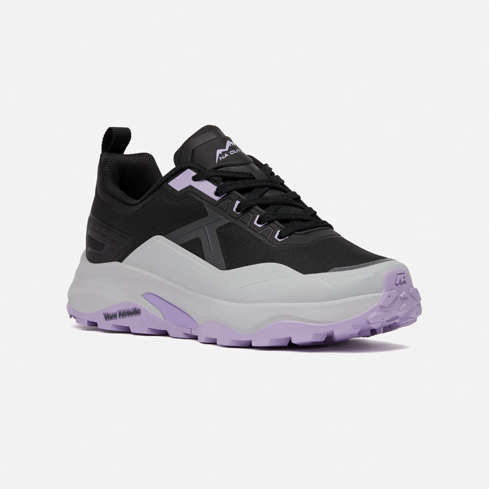 Zapatilla New Athletic Outdoor GeoGrip 147-0231 para Mujer 39 Negro