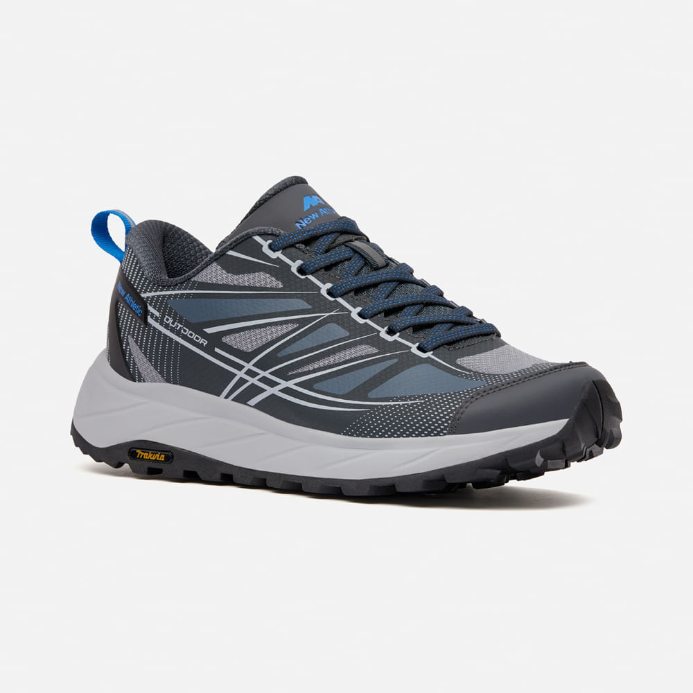 Zapatilla New Athletic Outdoor Trakvia 141-0304 para Hombre 46 Gris