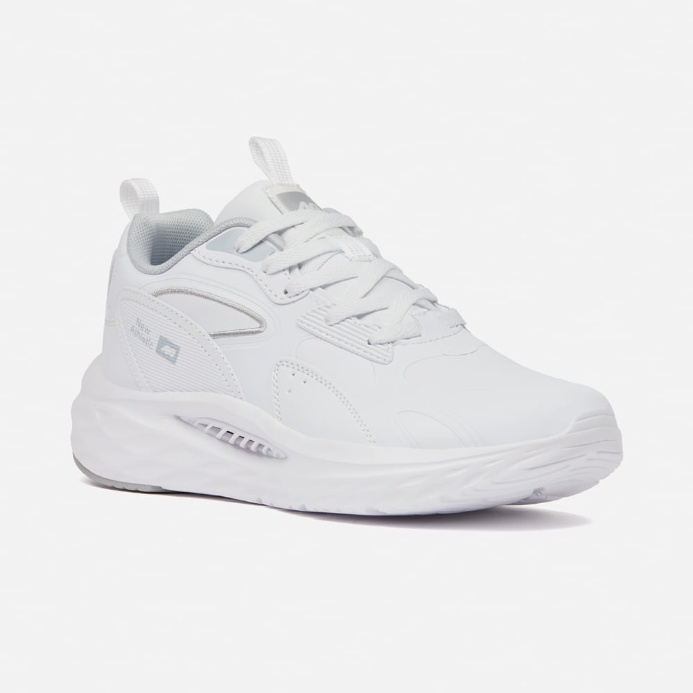 Zapatilla New Athletic Lifestyle FlexGom 250-0104 para Hombre 39 Blanco