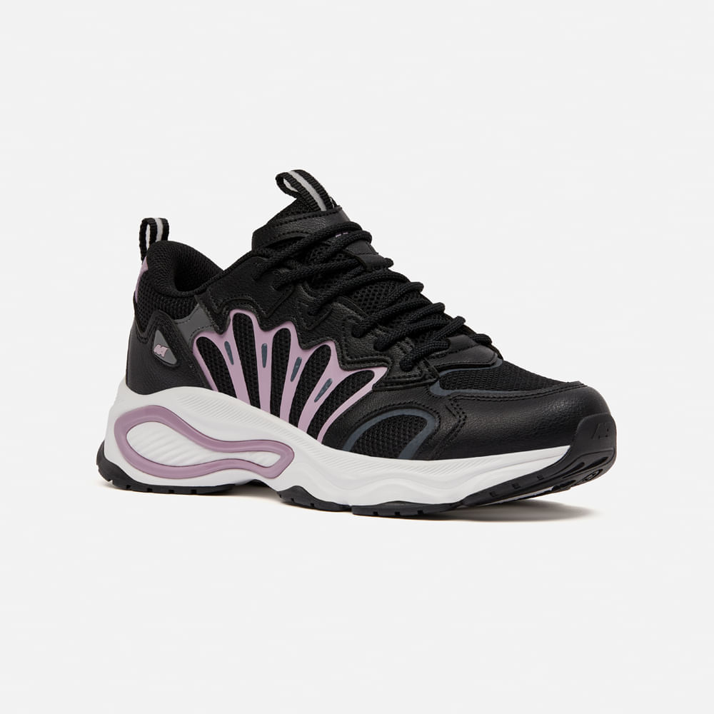 Zapatilla New Athletic Lifestyle TFlex 239-0228 para Mujer 36 Negro