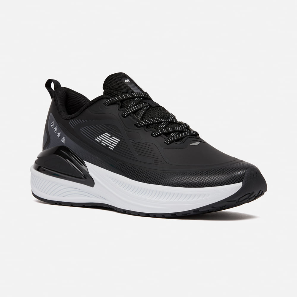 Zapatilla New Athletic Running Aeronix 198-0201 para Hombre 39 Negro