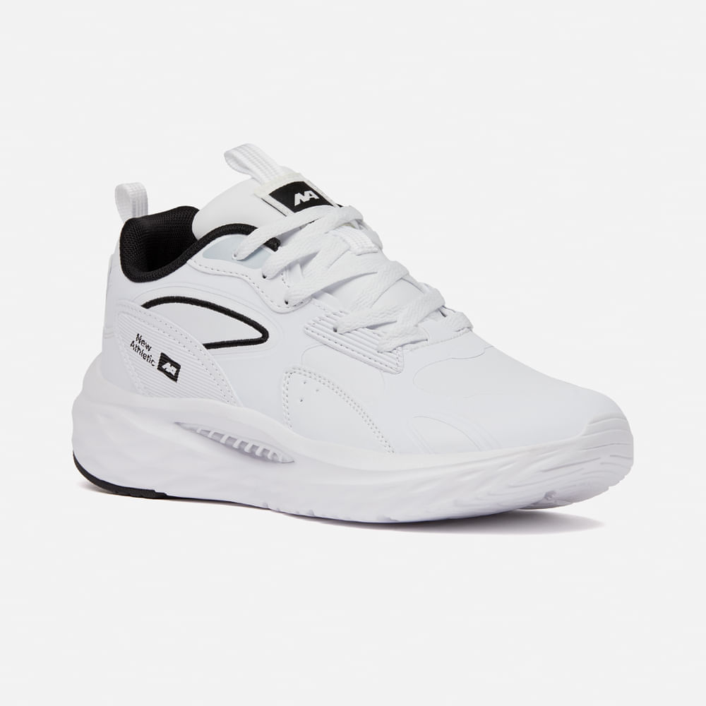Zapatilla New Athletic Lifestyle FlexGom 250-0102 para Hombre 41 Blanco
