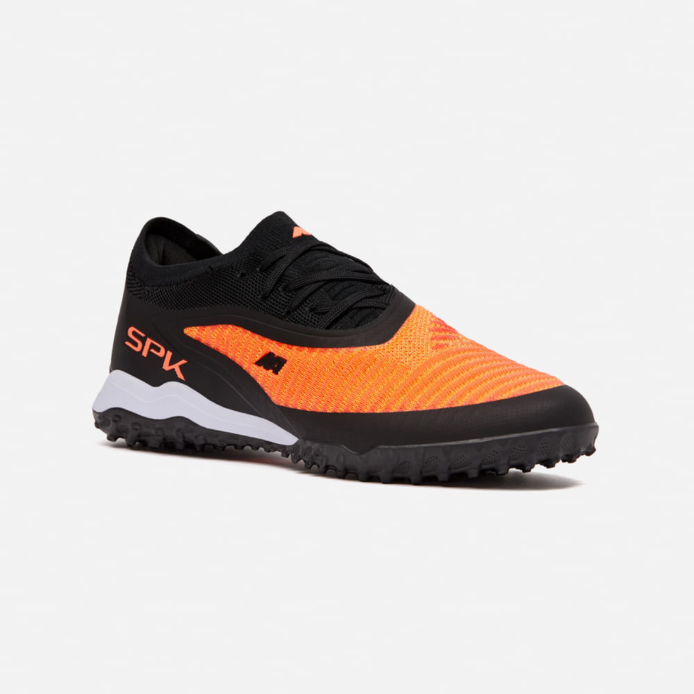 Zapatilla New Athletic Fútbol GripZone 157-2002 para Juvenil 37 Naranja