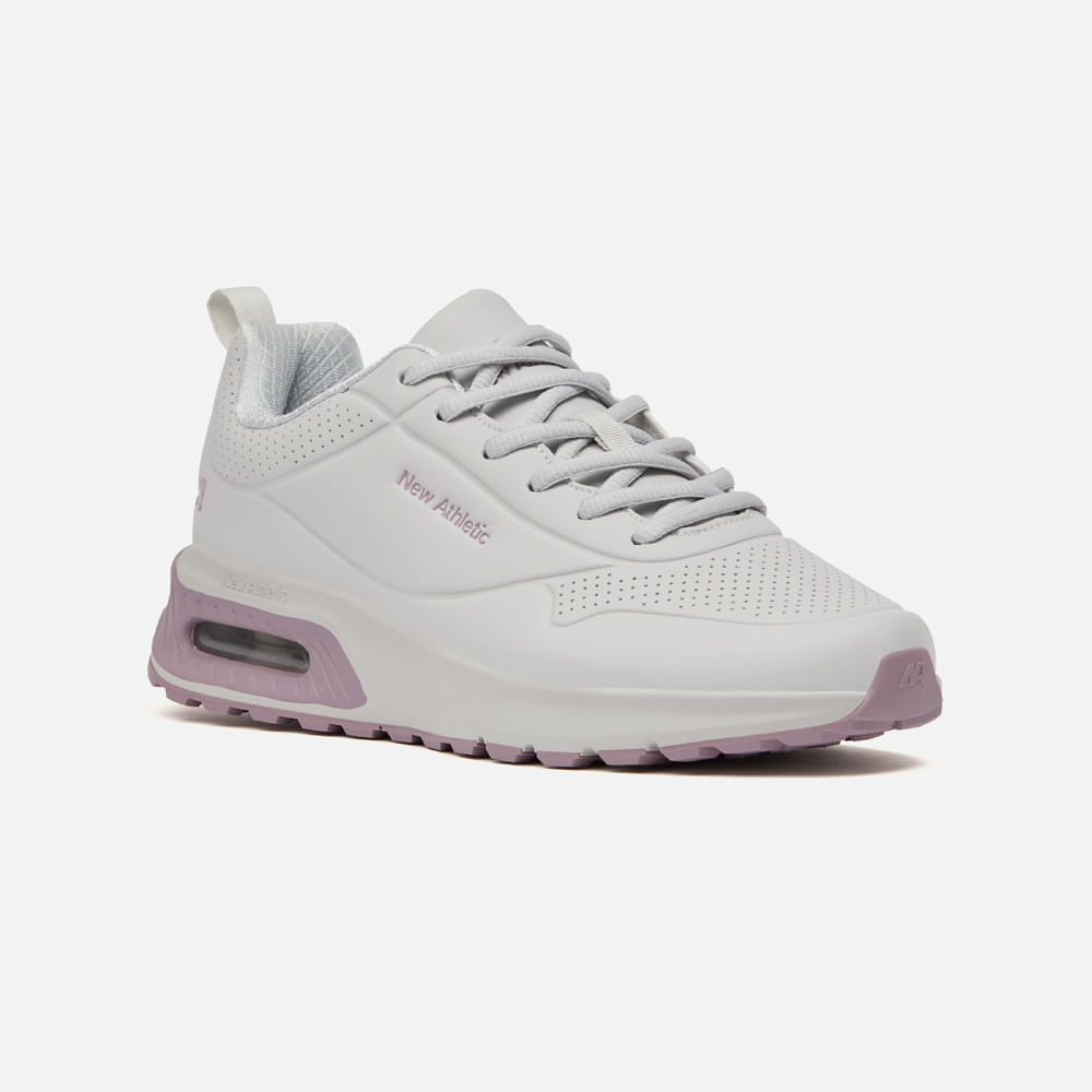 Zapatilla New Athletic Lifestyle SoftWind 229-0462 para Mujer 39 Gris