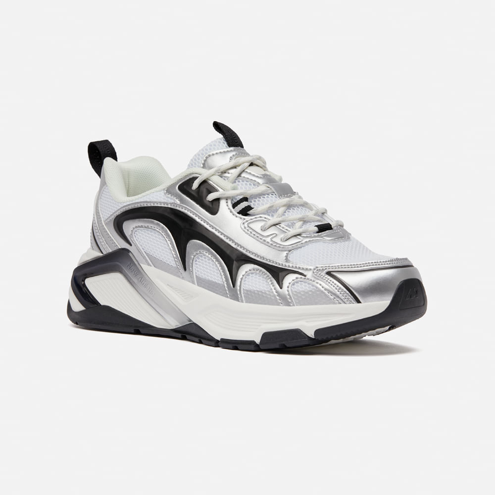 Zapatilla New Athletic Lifestyle T-Pulse 217-2601 para Mujer 39 Plata