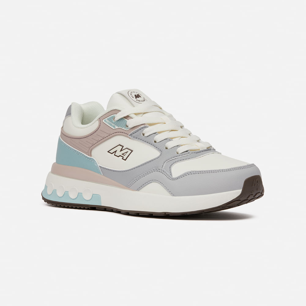 Zapatilla New Athletic Lifestyle PodFlex 244-2114 para Mujer 40 Beige