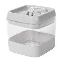 Canister Hermético Gris 1000ml Top Chef Orange