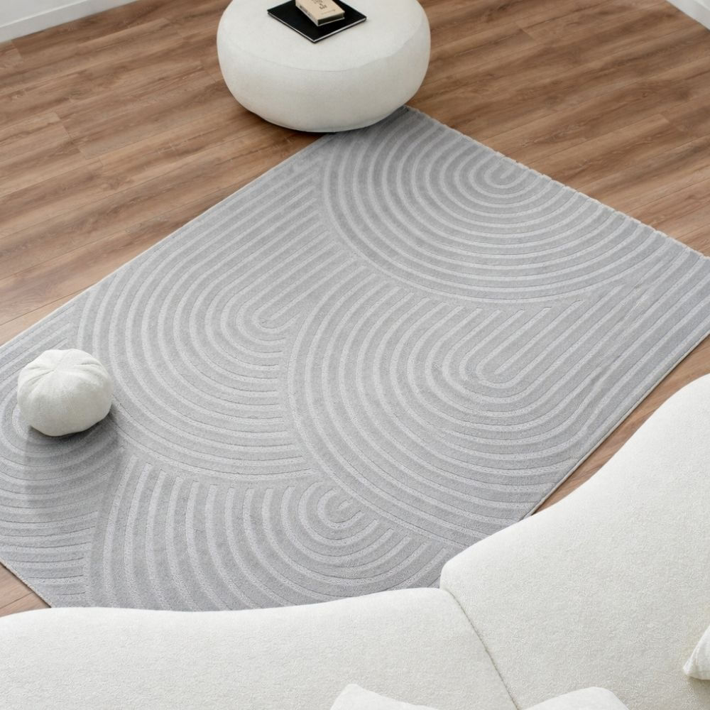 Alfombra Dark Grey Bianca 160x230cm