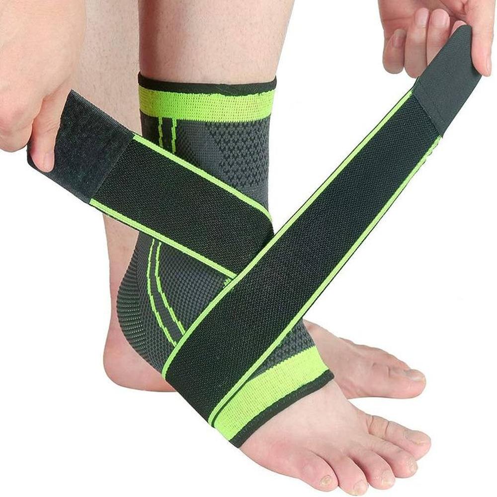 x2 Tobilleras Deportiva Ajustable Vendaje Velcro Ortopedica Multicolor