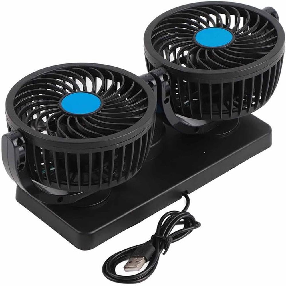 Potente Ventilador para Automovil Vehiculo Auto 12V Mitchell Multicolor