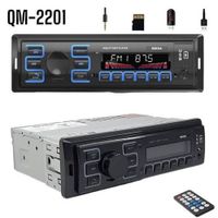 Stereo Autoradio para Autos con Pantalla Digital LCD Bluetooth