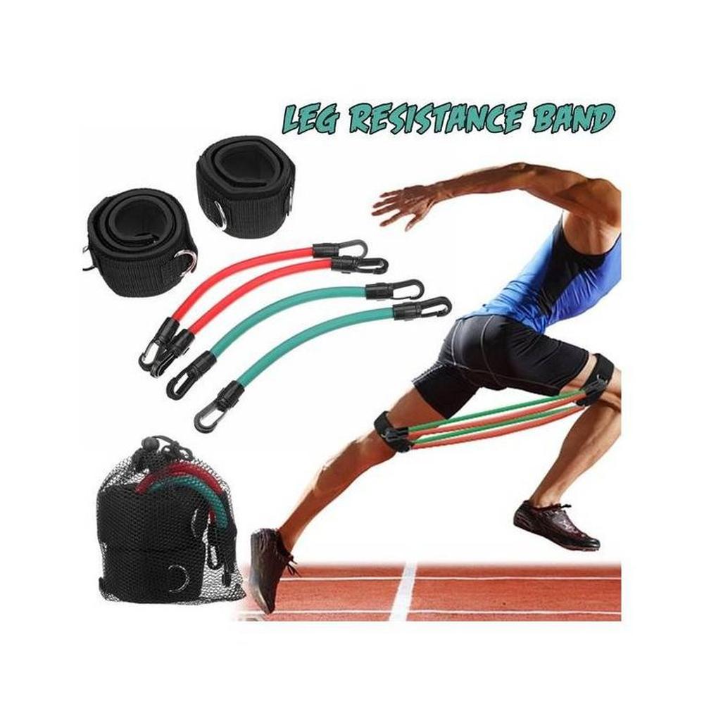 2 Ligas Fitness Entrenamiento para Salto Agilidad Velocidad Multicolor