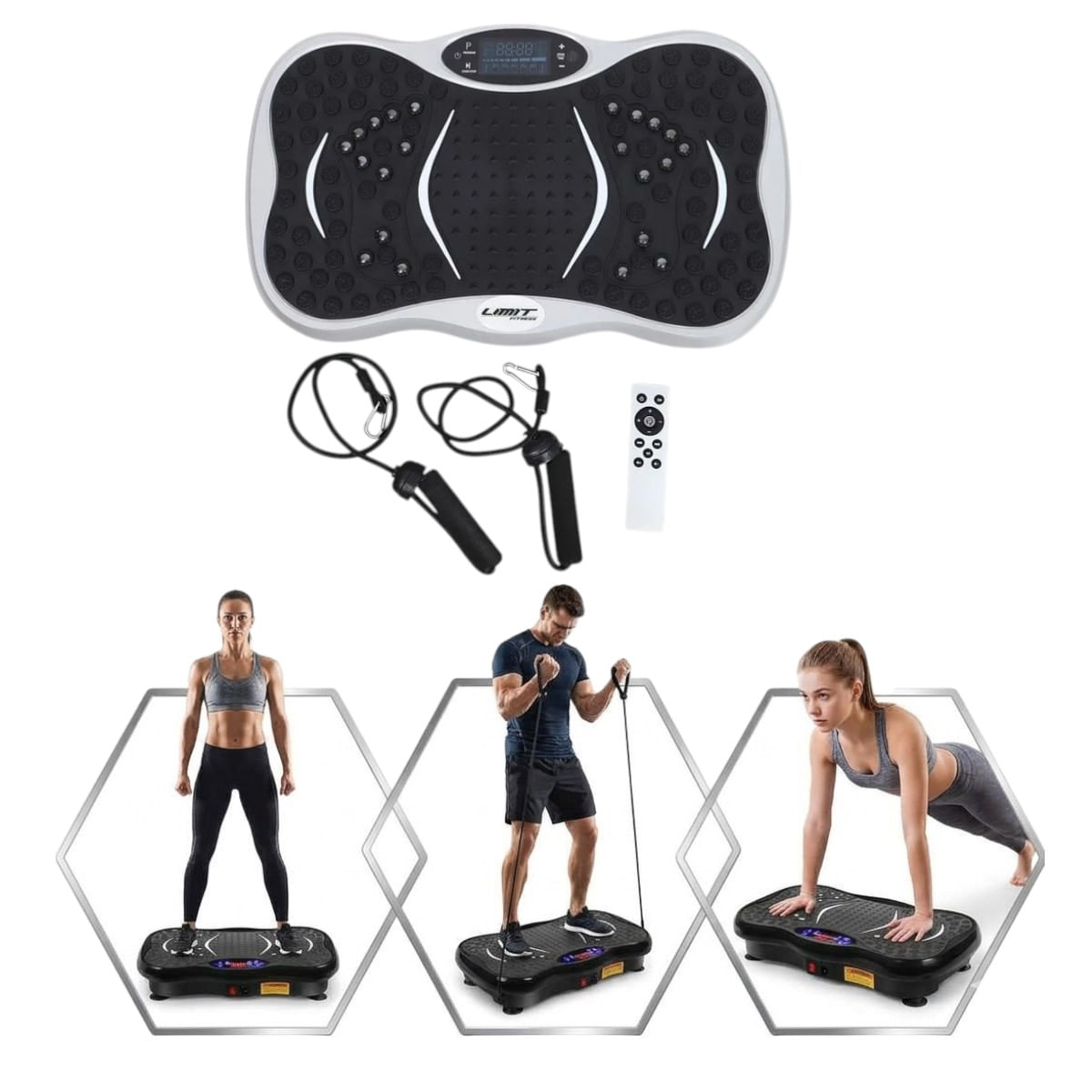 Plataforma Vibratoria Oscilante Deporte Tonificar Músculos