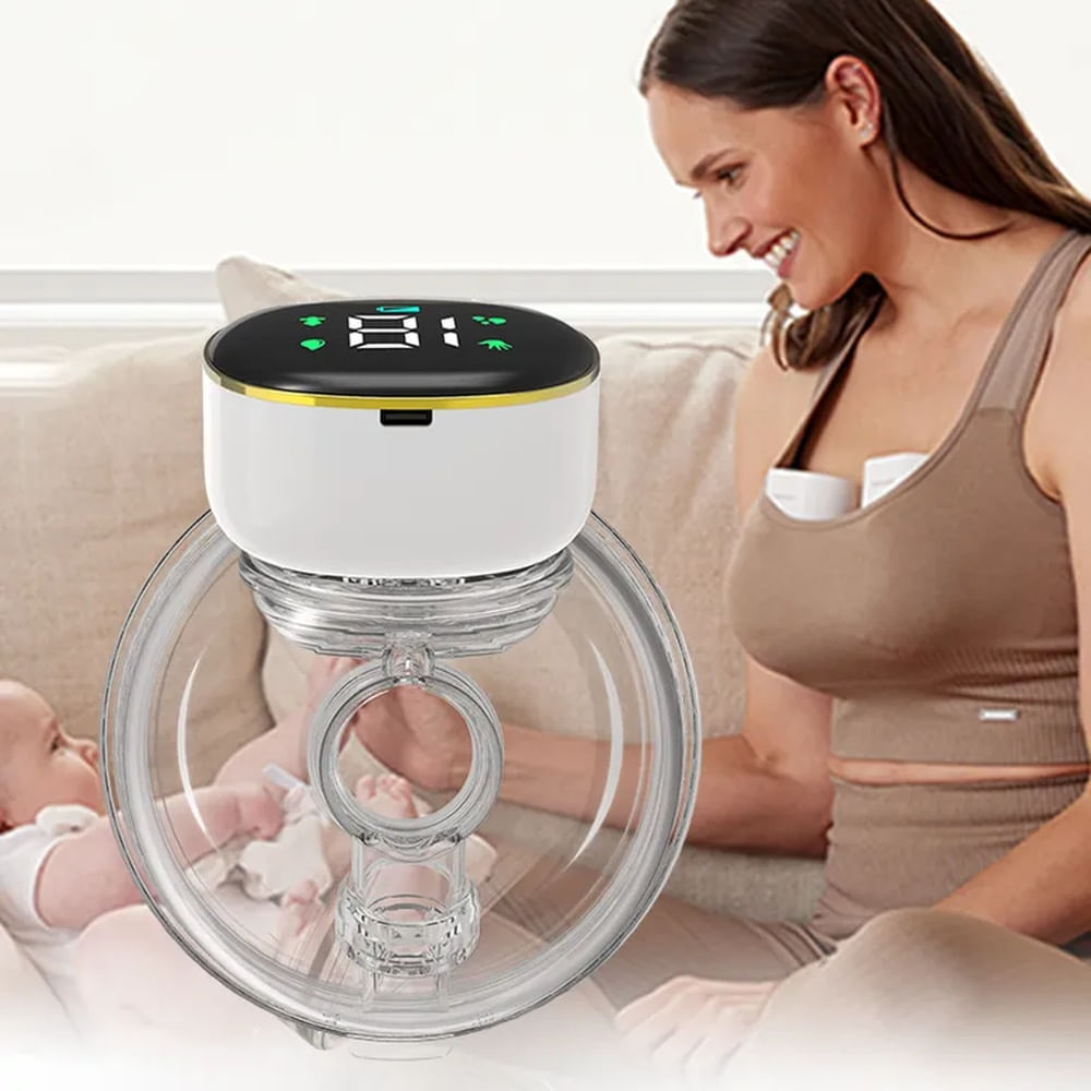 Extractor De Leche Portátil Manos Libres Eléctrico Bebes Multicolor