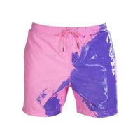 Short Camaleon Mágico Cambia Color Tela Sensible Temperatura