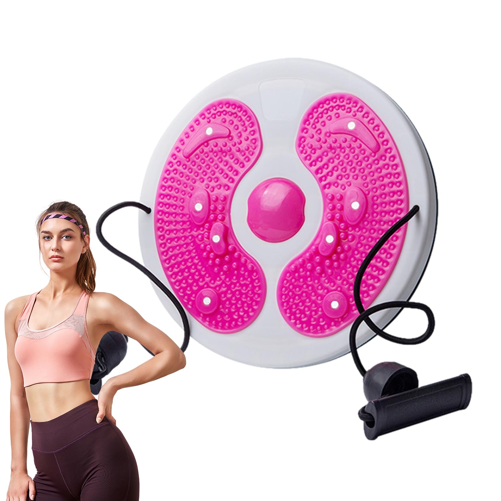 Tabla Giratoria De Ejercicios Aeróbicos Fitness Con Ligas De Agarre