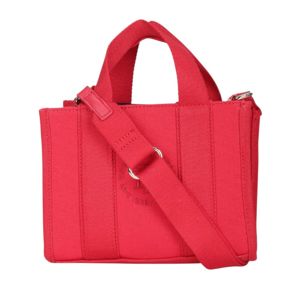 CARTERA SHOULDER BAG Y CROSSBODY TOMMY HILFIGER ROJO