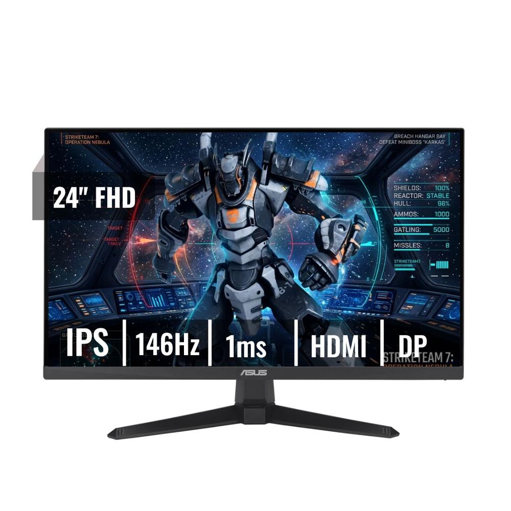 Monitor Asus TUF Gaming VG249QE5A 24 FHD IPS 146Hz 1ms HDMI DP VG249QE5A