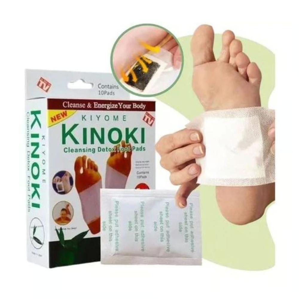 Parches Detox para Pies KinoKi 10 Unidades Multicolor