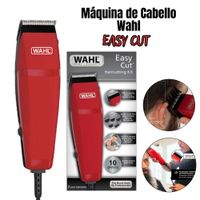Maquina Wahl de Cortar Cabello Easy Cut 10 Piezas - ROJO