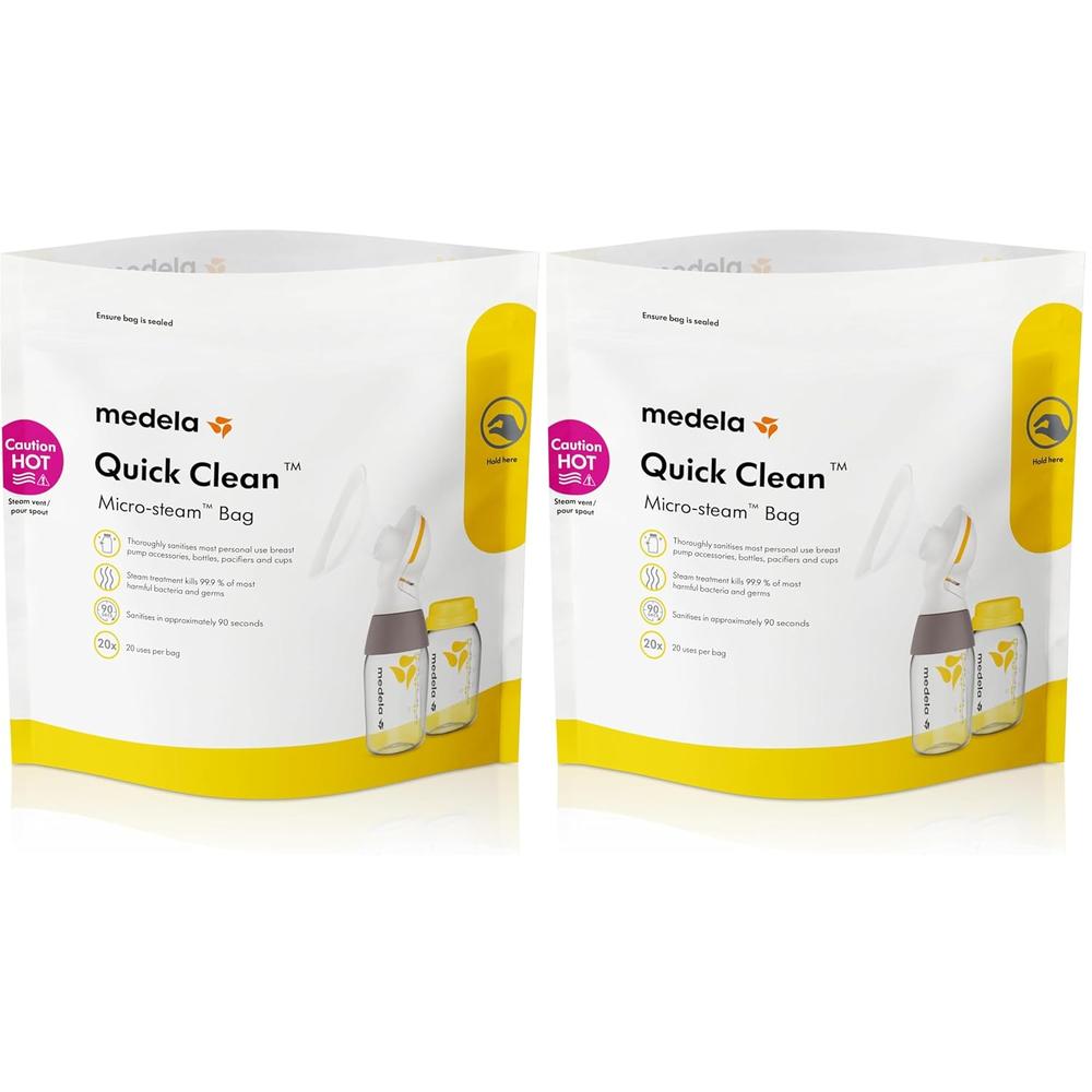BOLSAS ESTERILIZADORAS MICROONDAS - MEDELA QUICK CLEAN 10 PZS