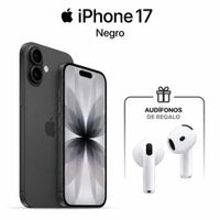 IPHONE 17 256GB CHIP FISICO CON REGALO NEGRO