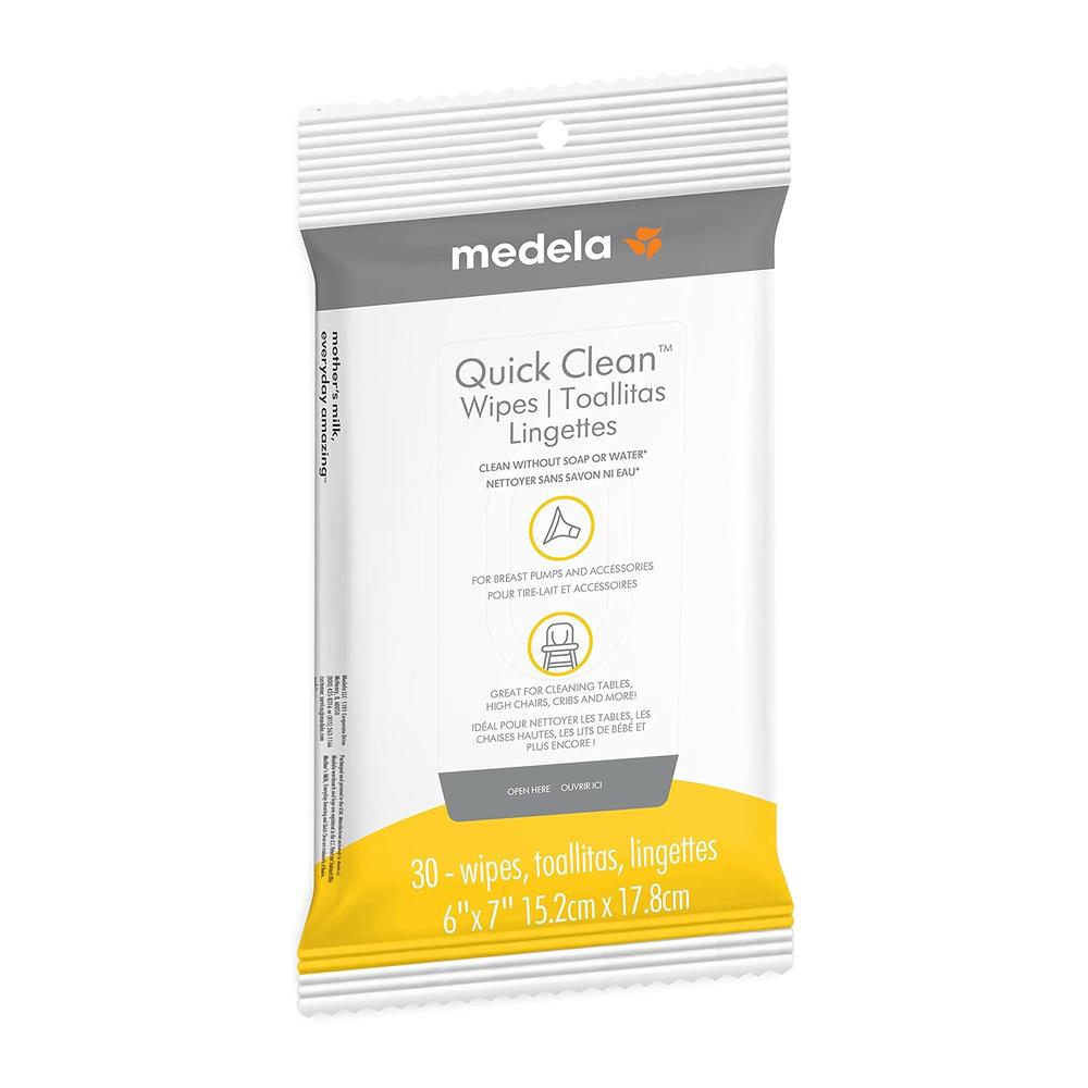 TOALLITAS DE LIMPIEZA RÁPIDA - MEDELA QUICK CLEAN 30 PZS