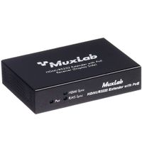 MuxLab Receptor HDMI/RS-232 PoE Ultra HD 4K, Soporta 3D y Audio Digital 7.1 Ch