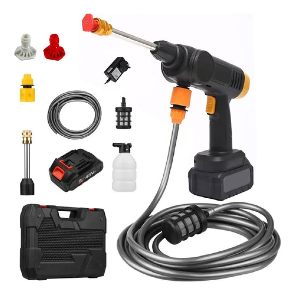Hidroyet Hidrolavadora Portatil Presion Limpieza Autos 48v Pistola de Lavado
