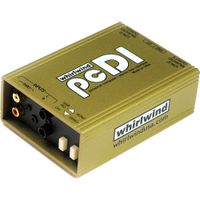 Whirlwind pcDI Interfaz de Línea Estéreo 2-Canales con Conectores RCA, 3.5mm TRS y 1/4""