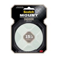 Cinta de Doble Contacto 3M Acrílica Gris para Interiores 25.4mmx3.17m