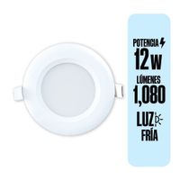Spot LED Caja Octogonal Opalux 12W 12.2cm Luz Fría Blanco