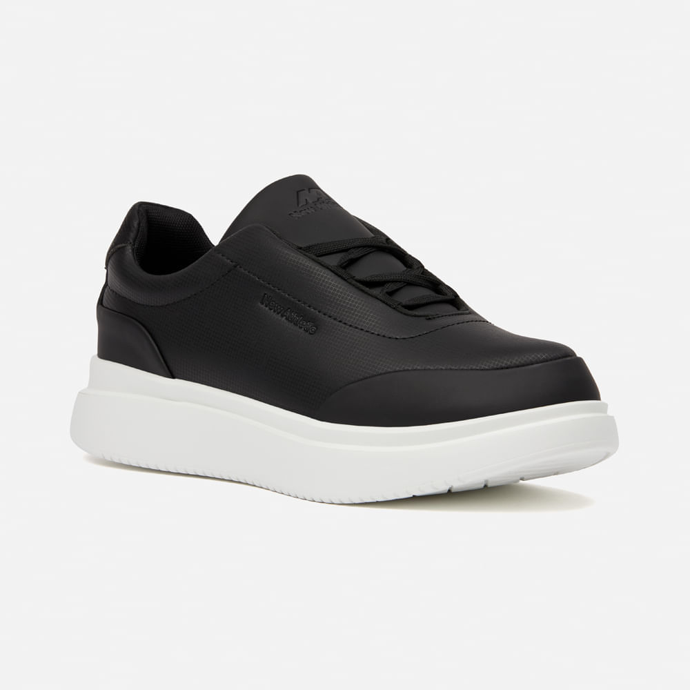 Zapatilla New Athletic Skateboarding Flaat 2.0 186-0201 para Hombre 41 Negro