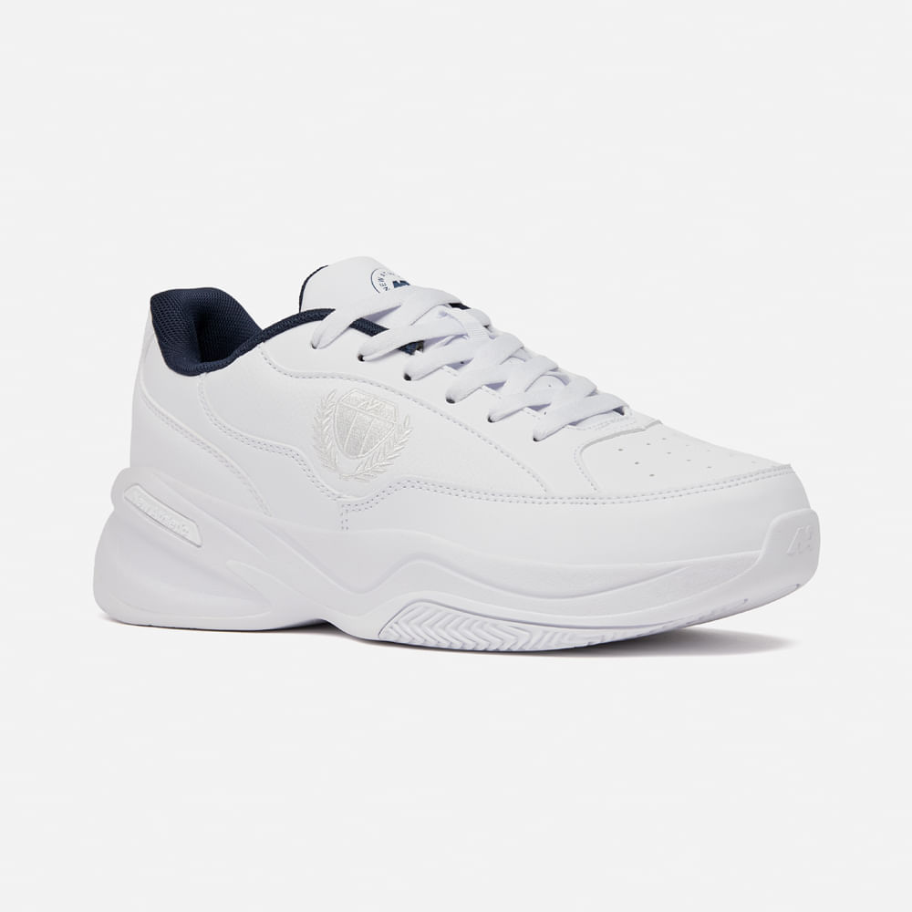 Zapatilla New Athletic Tennis NeoGom 044-0111 para Hombre 44 Blanco