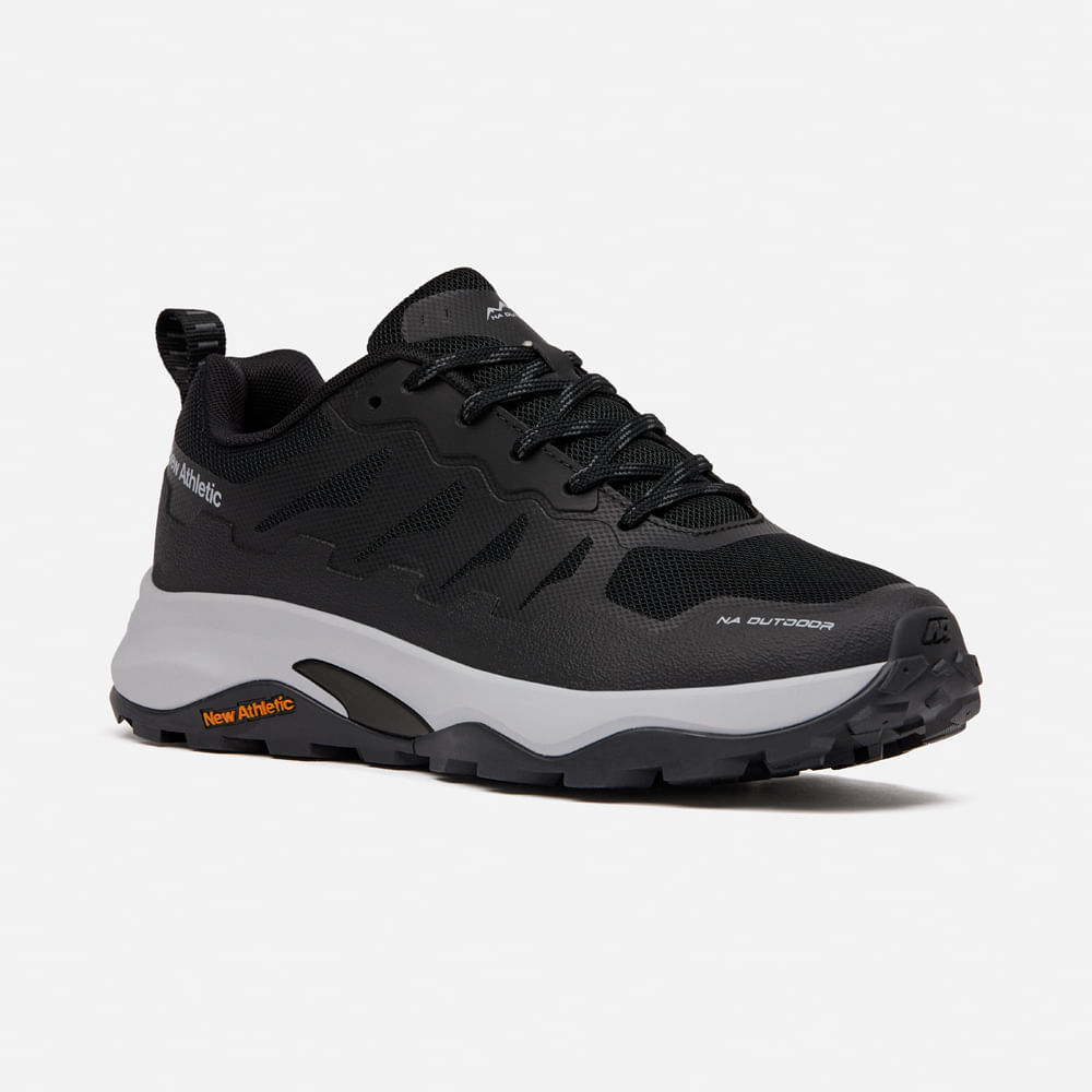 Zapatilla New Athletic Outdoor GeoGrip 150-0204 para Hombre 39 Negro