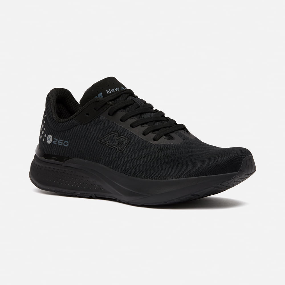 Zapatilla New Athletic Running Fly Max 192-0202 para Hombre 39 Negro