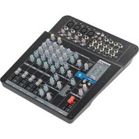 Samson Mixer Analógico MIXPAD MXP124FX con Efectos y USB, 12 Canales, 4 Entradas XLR, 100