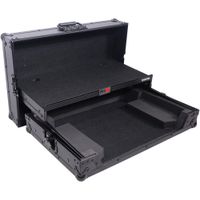 ProX Flight Case para Pioneer DDJ-400 DDJ-SB3 con Estante para Laptop - Acabado Negro