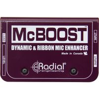 Radial Engineering McBoost Intensificador de Señal para Micrófono - Circuito JFET Clase