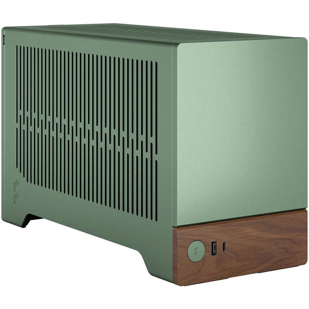Fractal Design Terra Mini-ITX Case Jade - Soporte para Placas Mini-ITX, Estructura de Alum