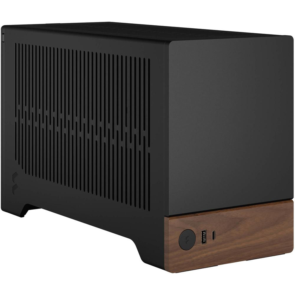 Fractal Design Terra Mini-ITX Case Graphite - Soporte para Placas Mini-ITX, 2x 2.5"" Bahía