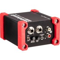Switchcraft SC702CT Caja Directa Estéreo A/V con Transformador Personalizado, 2 Canales,