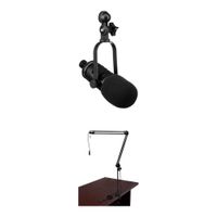 MXL BCD-1 Micrófono Dinámico para Broadcast con Soporte Articulado y Cable XLR