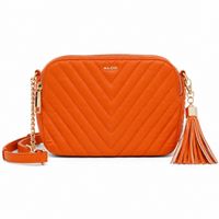 CARTERA CROSSBODY ALDO NARANJA DOBLE CIERRE
