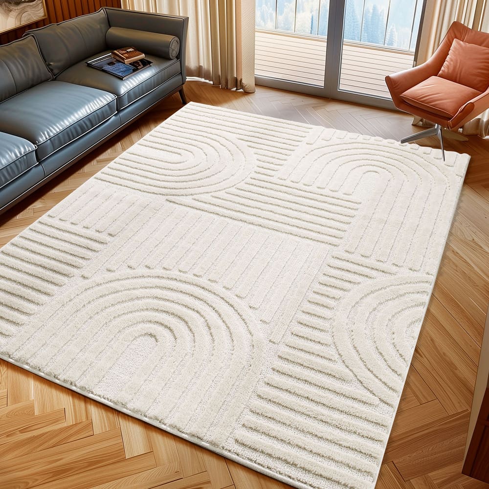 Alfombra Off White Turin 120x170cm