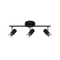 Barra Negro Niquel 3 Luces LED 5W Orange