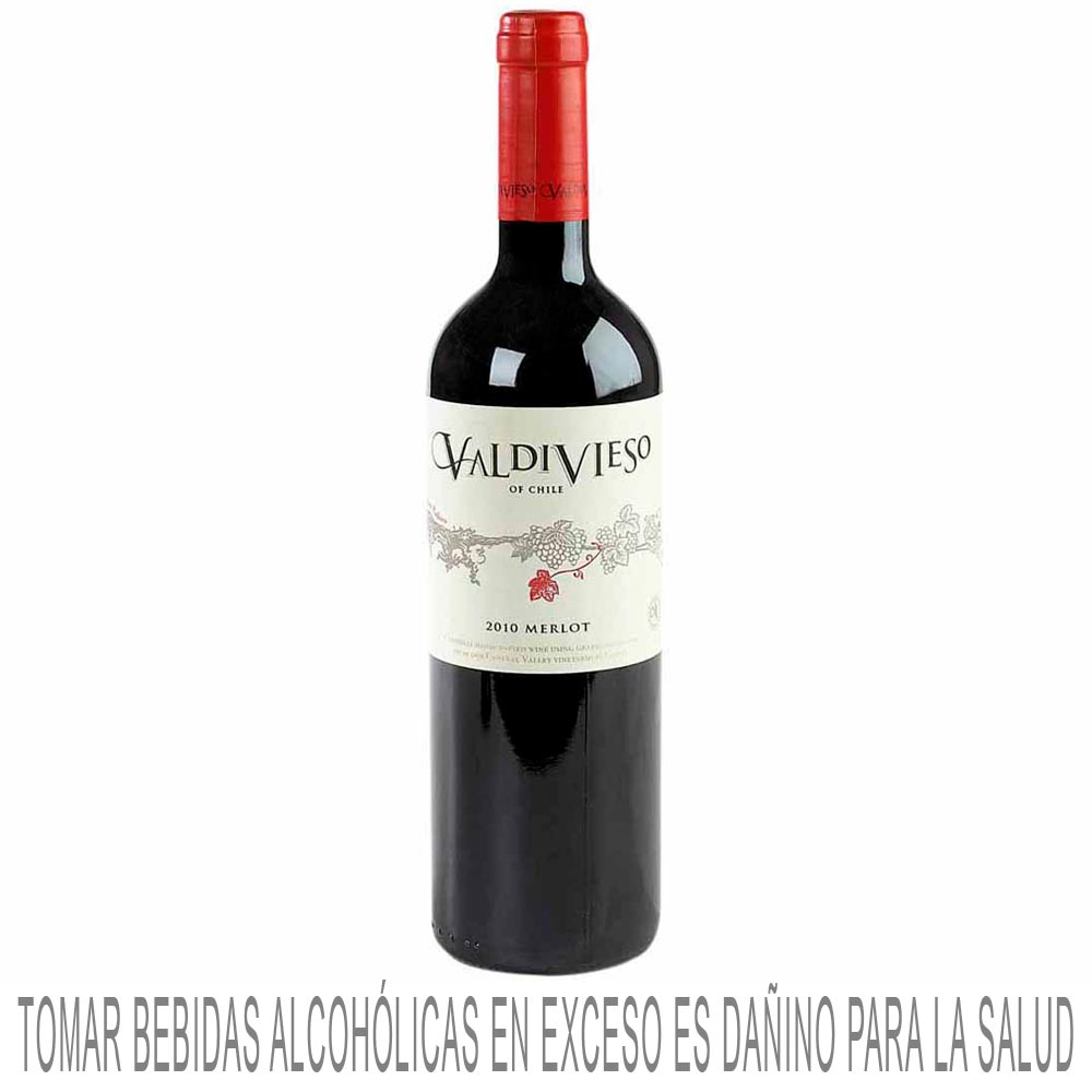 Vino Tinto VALDIVIESO Merlot Botella 750ml
