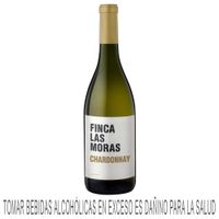 Vino Blanco Finca LAS MORAS Chardonnay Botella 750ml