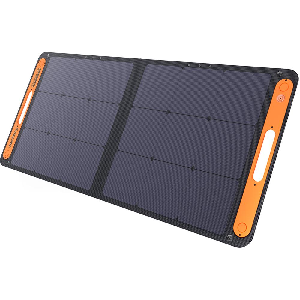 Jackery Panel SolarSaga 100W Bifacial Monocrystalline con Eficiencia de 24.3% y Diseño Pl