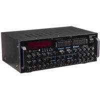 Technical Pro MM3000 Amplificador Mezclador de Micrófono 3000W con Entradas USB, SD y Blu